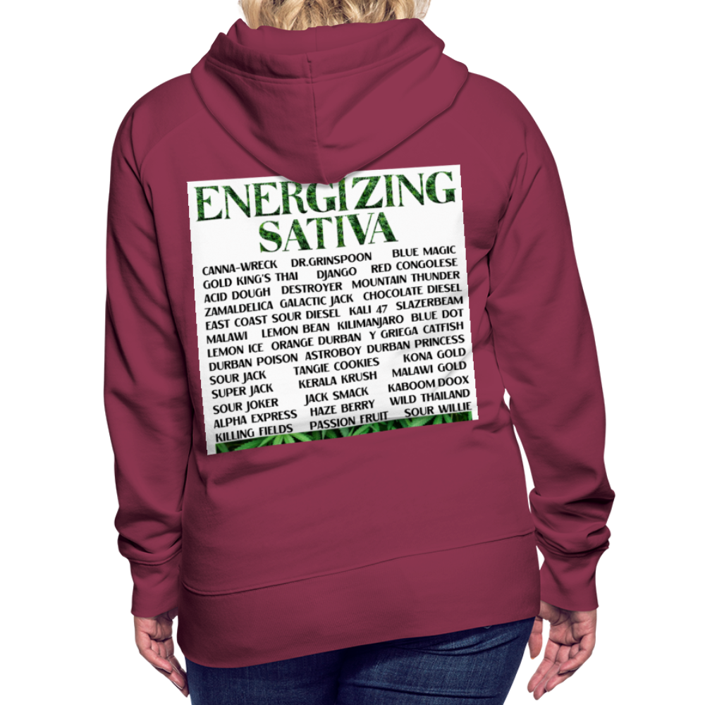 Women’s Premium Hoodie - burgundy