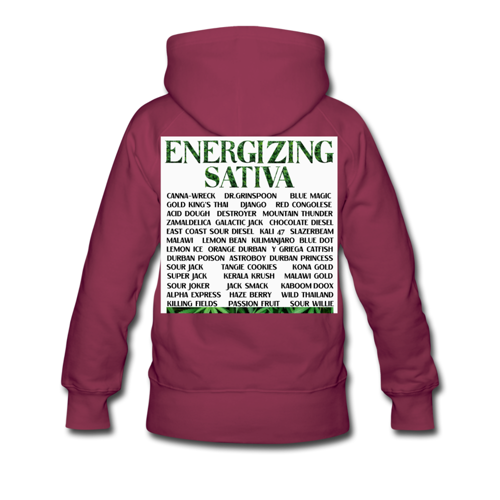 Women’s Premium Hoodie - burgundy