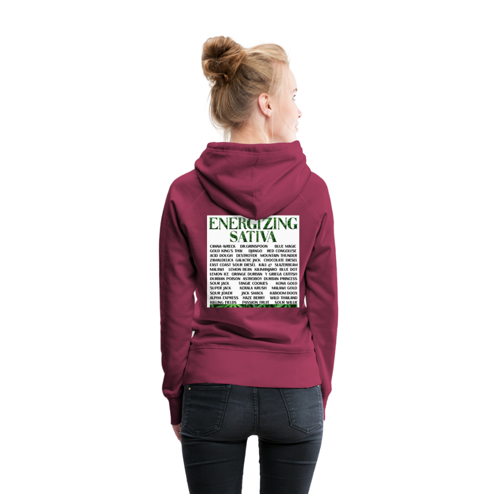 Women’s Premium Hoodie - burgundy