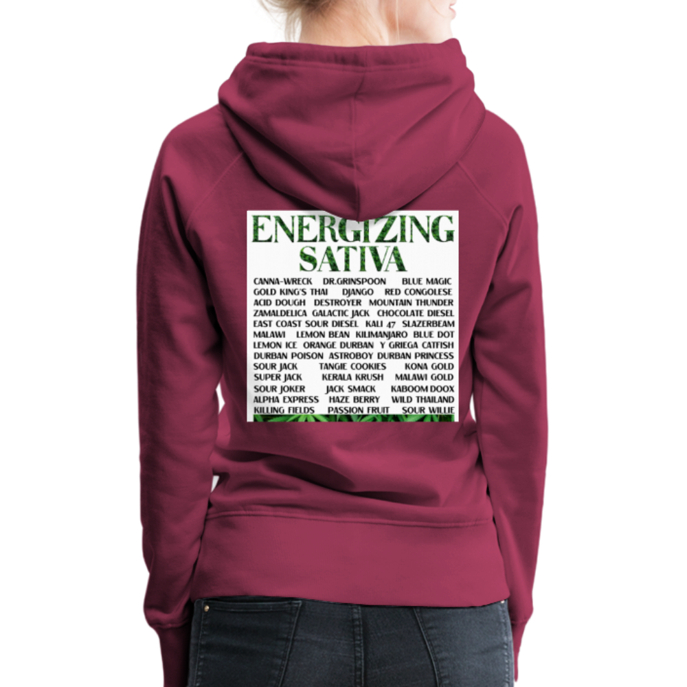 Women’s Premium Hoodie - burgundy