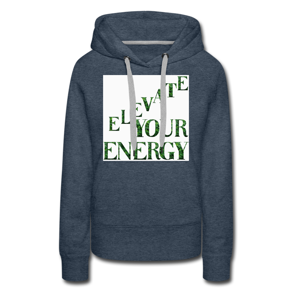 Women’s Premium Hoodie - heather denim