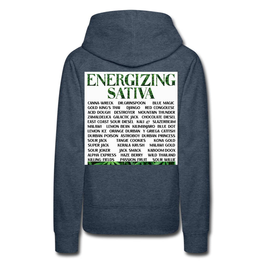 Women’s Premium Hoodie - heather denim