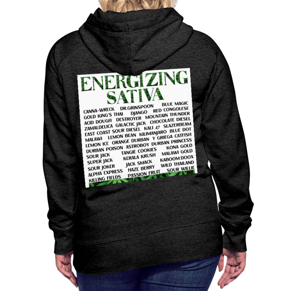 Women’s Premium Hoodie - charcoal gray
