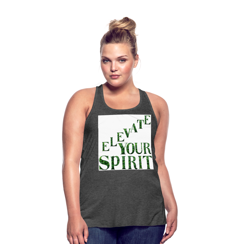 Women's Flowy Tank Top by Bella - deep heather