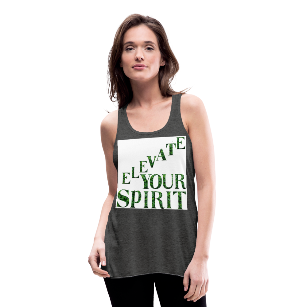 Women's Flowy Tank Top by Bella - deep heather