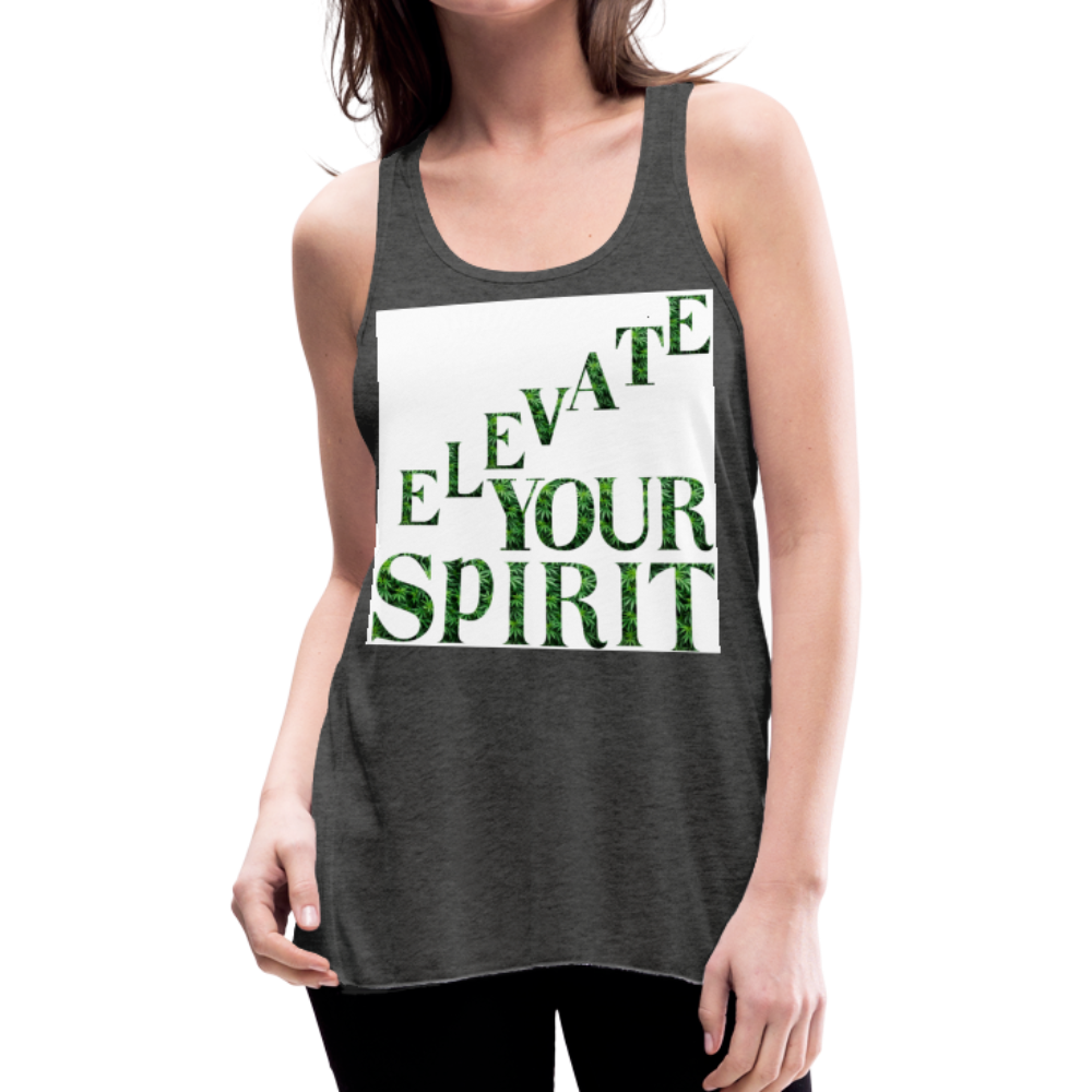 Women's Flowy Tank Top by Bella - deep heather