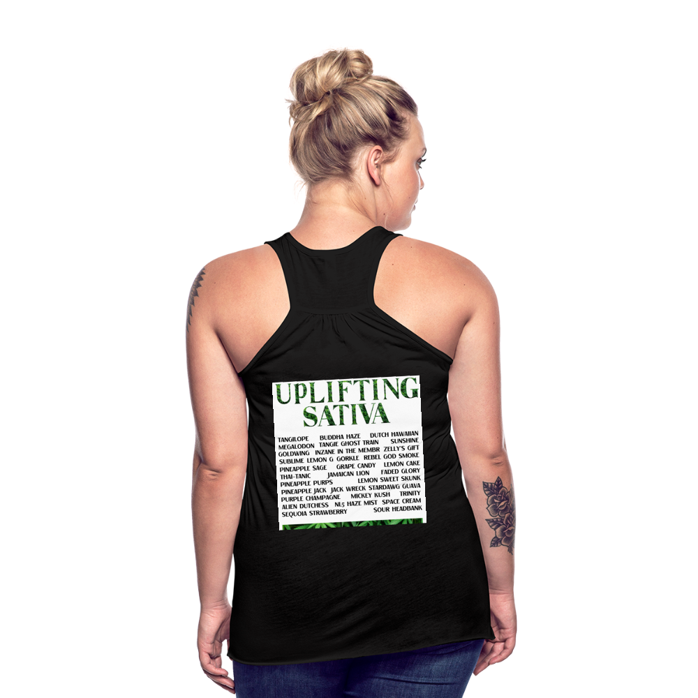 Women's Flowy Tank Top by Bella - black