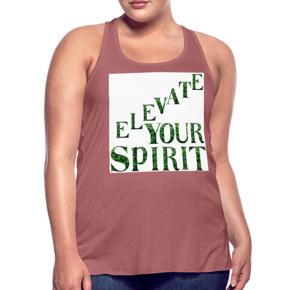 Women's Flowy Tank Top by Bella - mauve