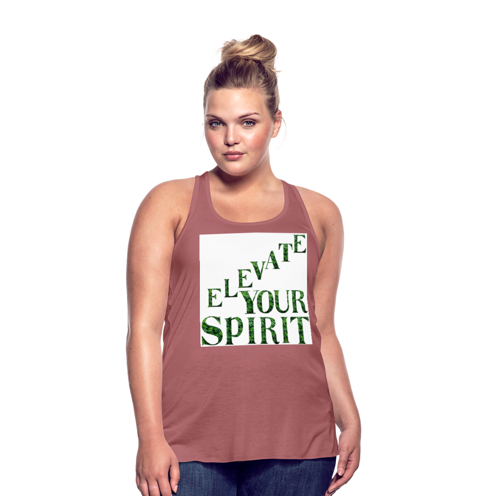 Women's Flowy Tank Top by Bella - mauve