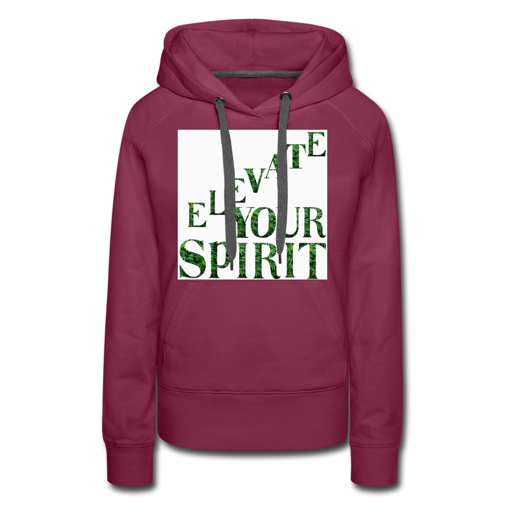 Women’s Premium Hoodie - burgundy