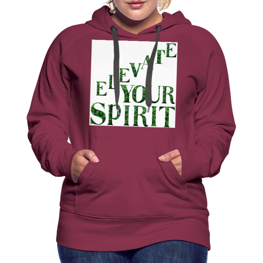 Women’s Premium Hoodie - burgundy