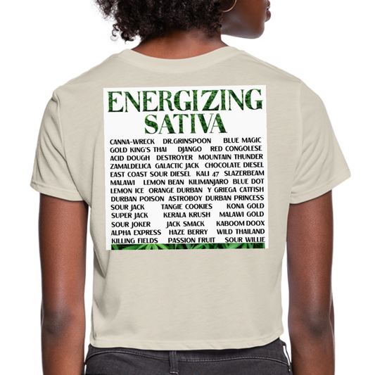 Women's Cropped T-Shirt - dust