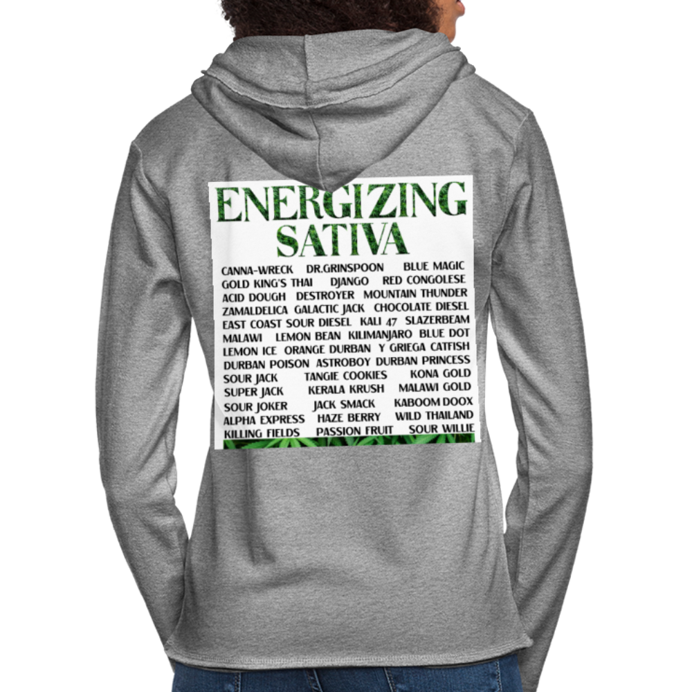 Unisex Lightweight Terry Hoodie - heather gray