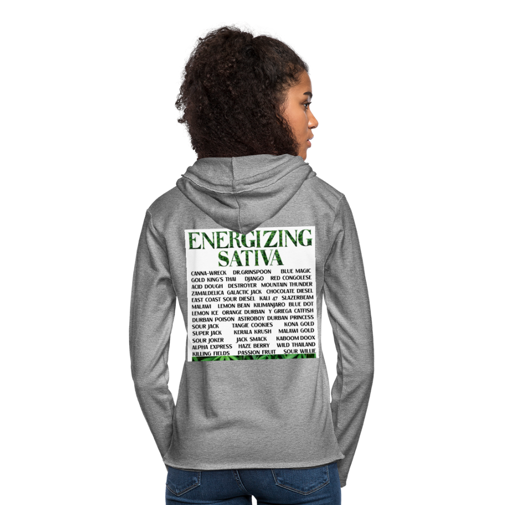 Unisex Lightweight Terry Hoodie - heather gray