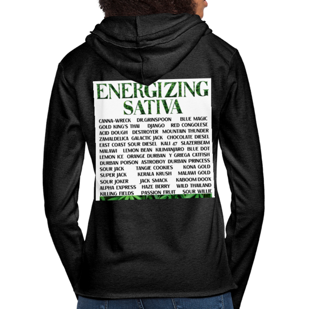 Unisex Lightweight Terry Hoodie - charcoal gray