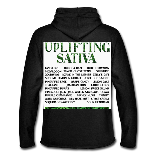 Unisex Lightweight Terry Hoodie - charcoal gray