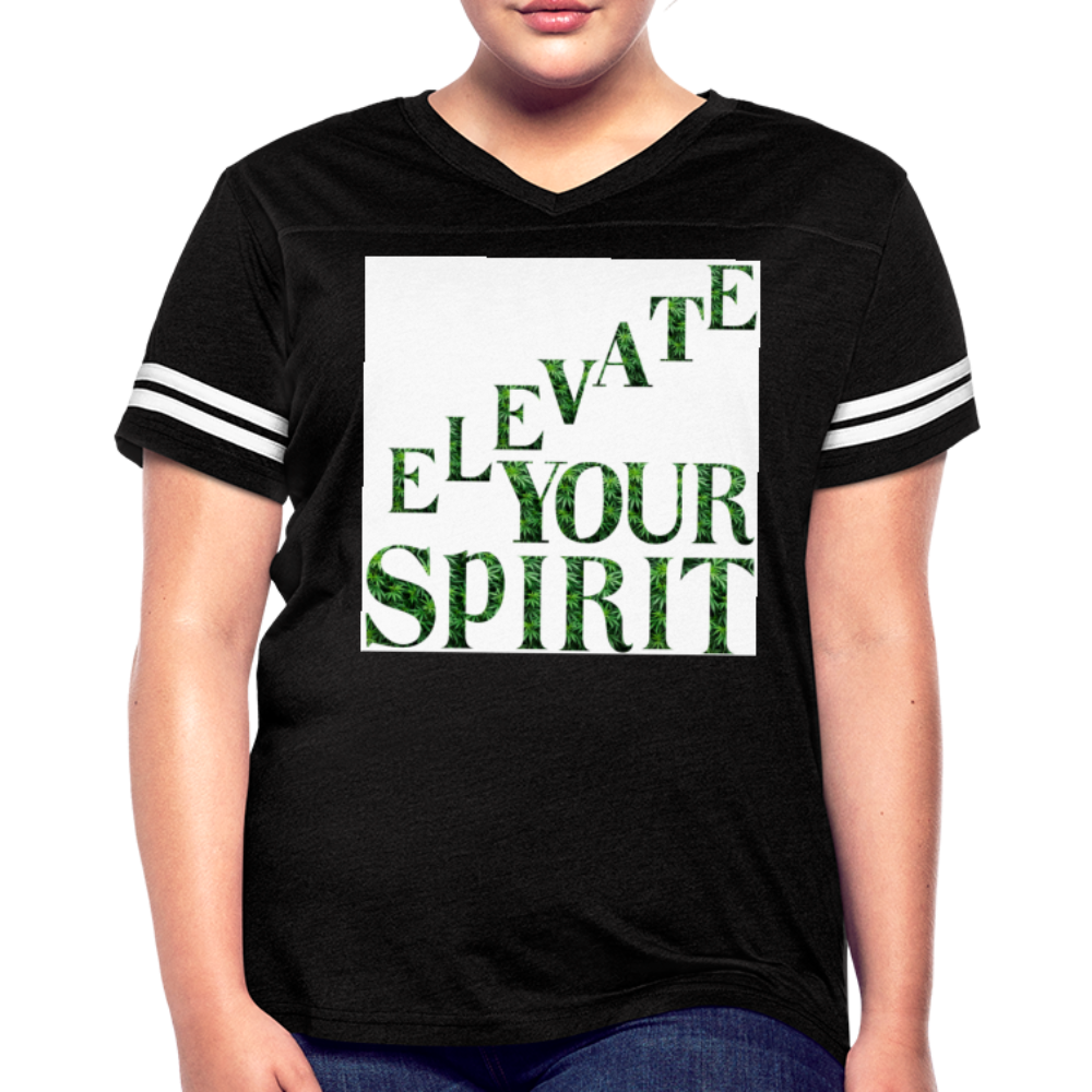 Women’s Vintage Sport T-Shirt - black/white