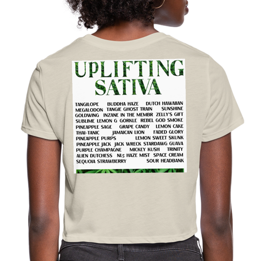 Women's Cropped T-Shirt - dust