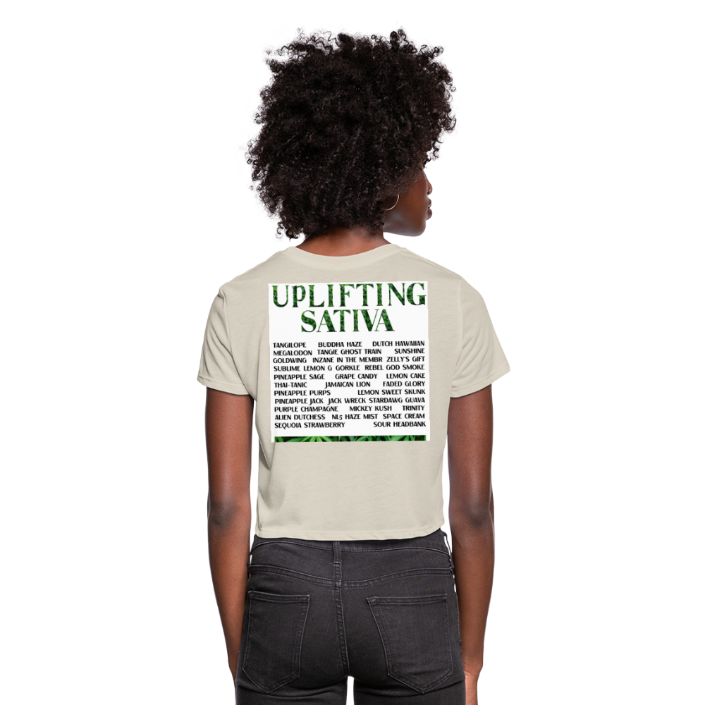 Women's Cropped T-Shirt - dust