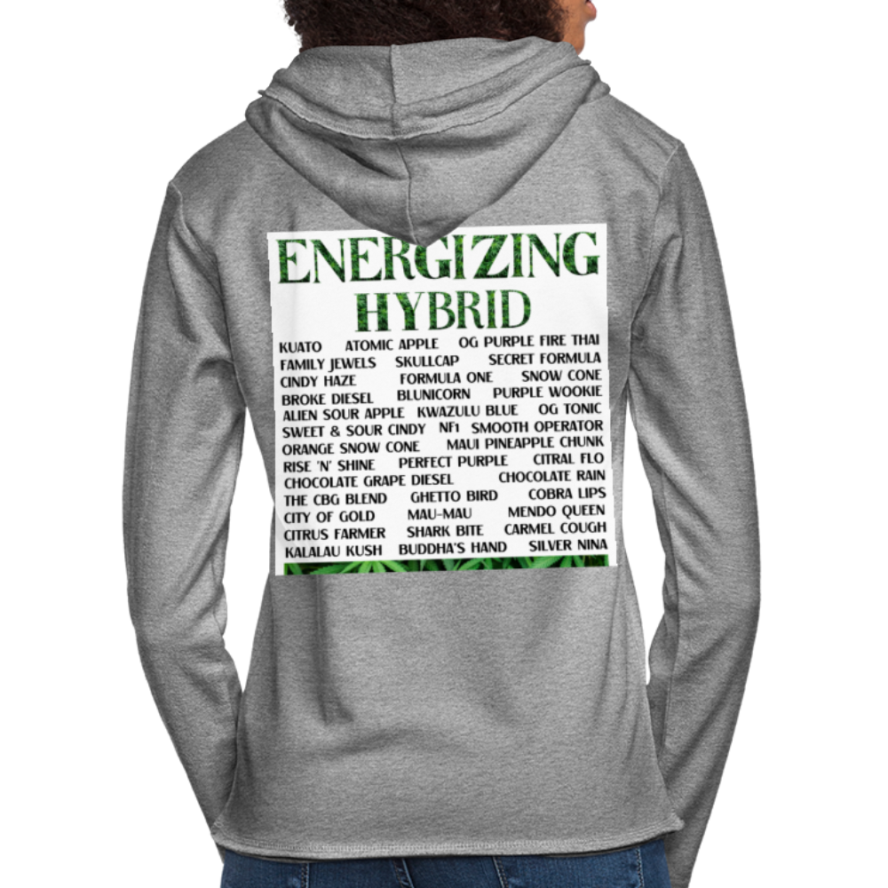 Unisex Lightweight Terry Hoodie - heather gray