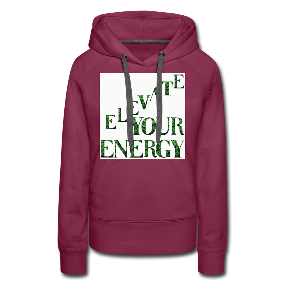 Women’s Premium Hoodie - burgundy