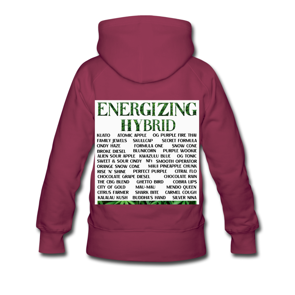 Women’s Premium Hoodie - burgundy
