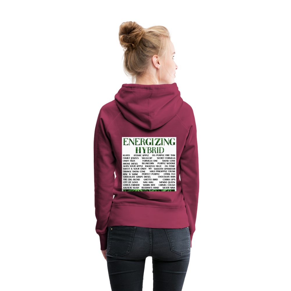 Women’s Premium Hoodie - burgundy