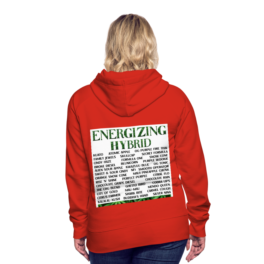 Women’s Premium Hoodie - red