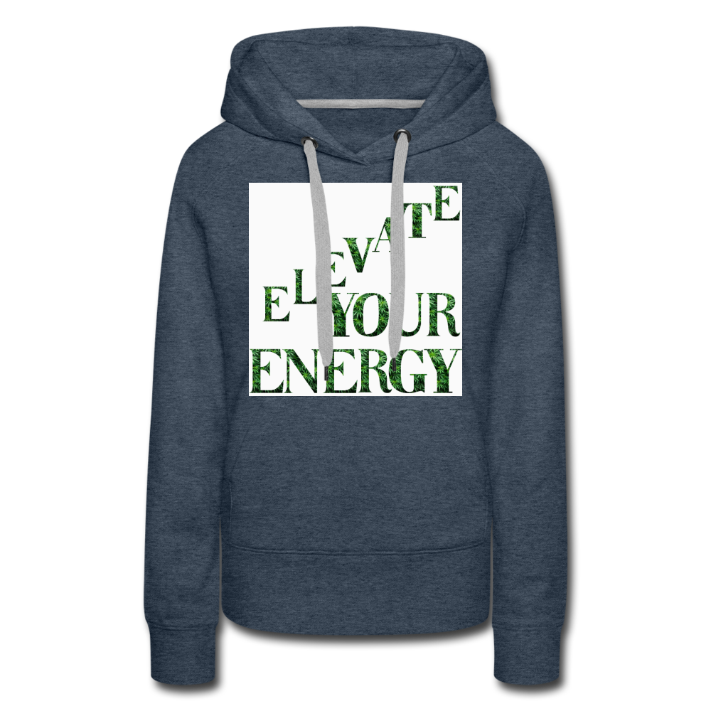 Women’s Premium Hoodie - heather denim