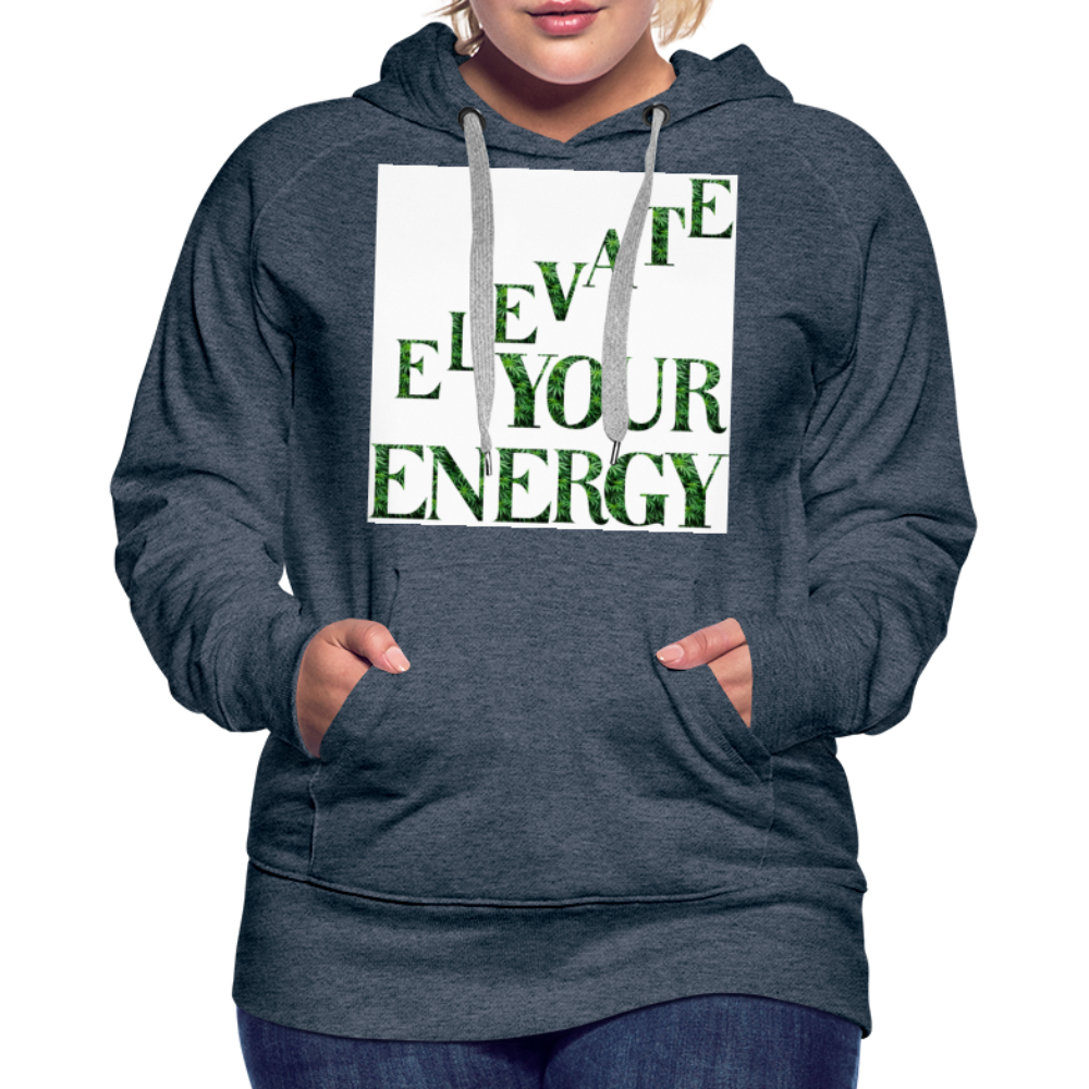 Women’s Premium Hoodie - heather denim