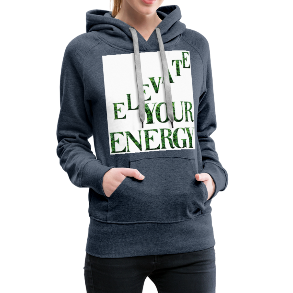 Women’s Premium Hoodie - heather denim