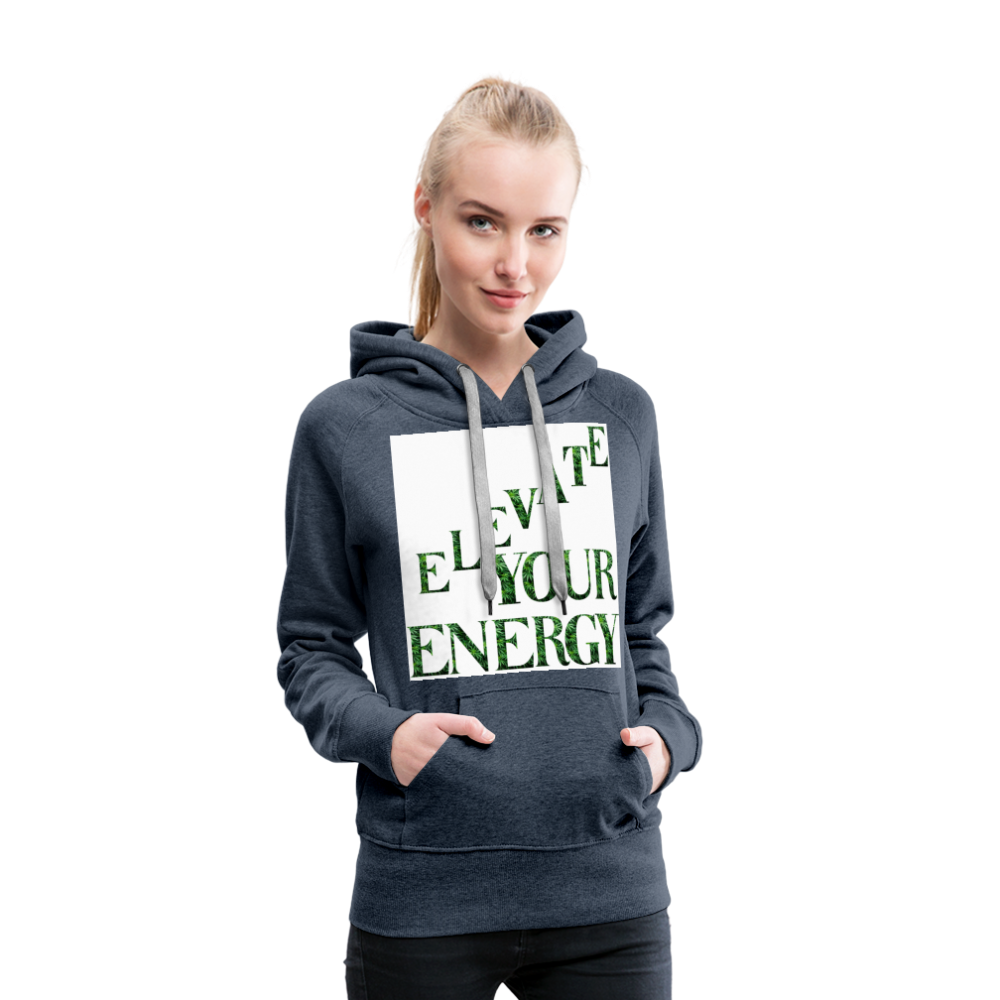 Women’s Premium Hoodie - heather denim