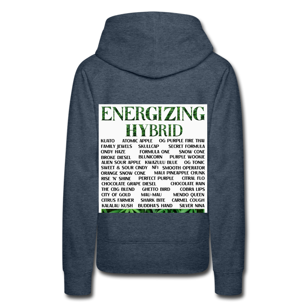 Women’s Premium Hoodie - heather denim