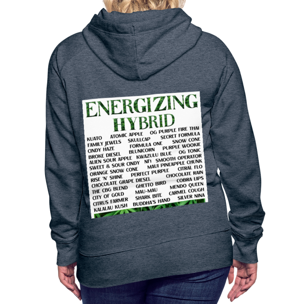 Women’s Premium Hoodie - heather denim
