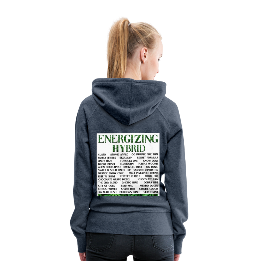 Women’s Premium Hoodie - heather denim
