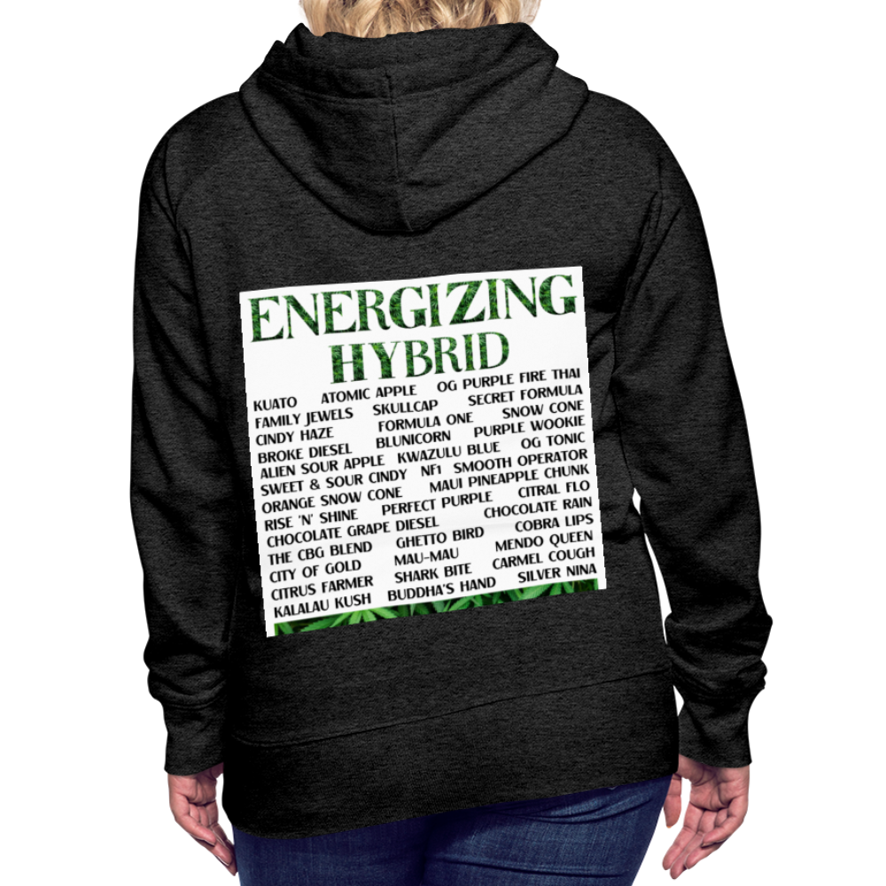 Women’s Premium Hoodie - charcoal gray