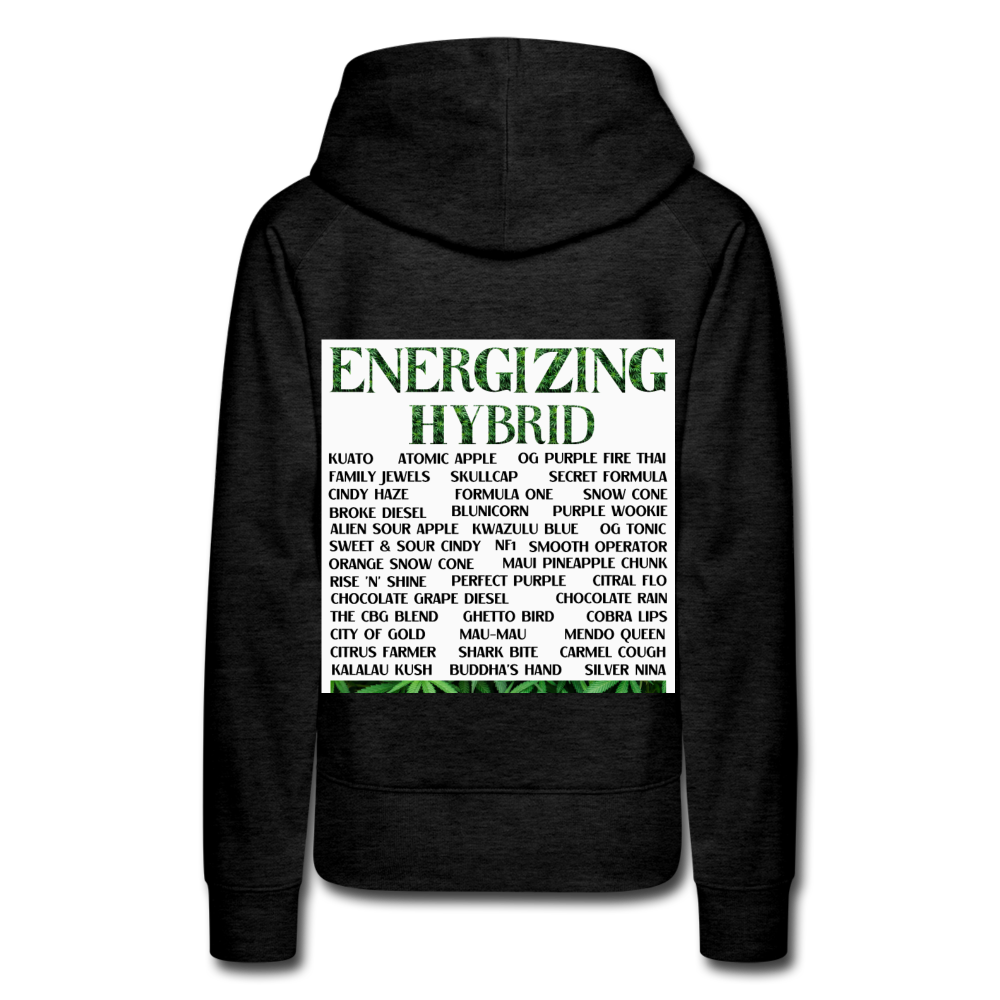 Women’s Premium Hoodie - charcoal gray