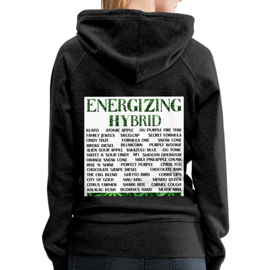 Women’s Premium Hoodie - charcoal gray