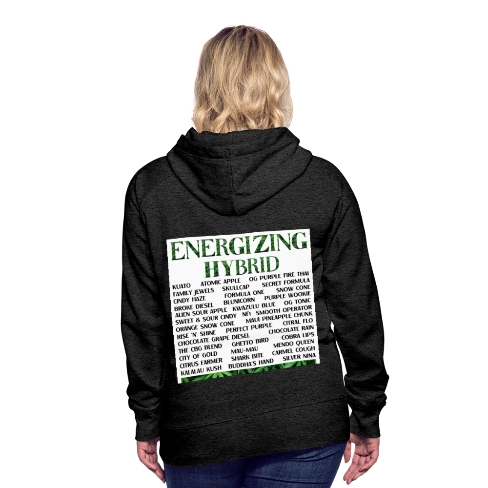 Women’s Premium Hoodie - charcoal gray