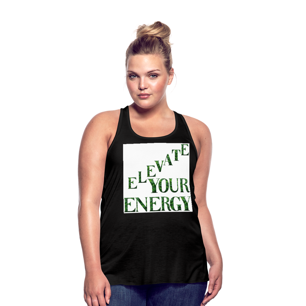 Women's Flowy Tank Top by Bella - black