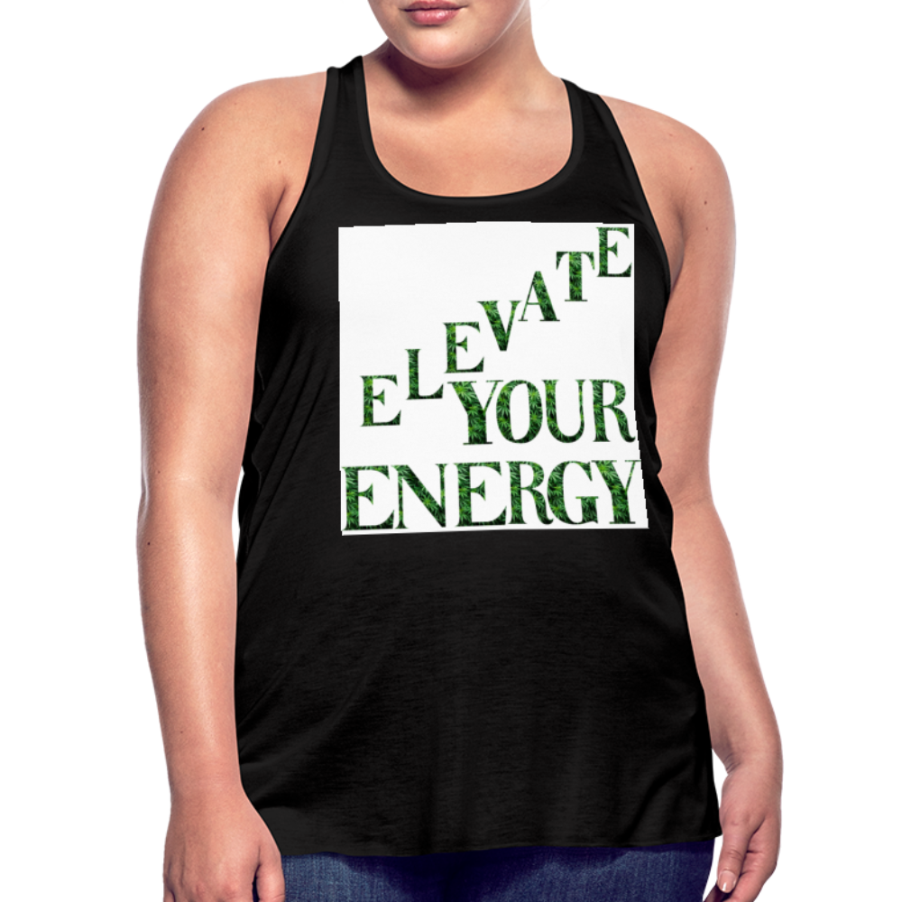 Women's Flowy Tank Top by Bella - black