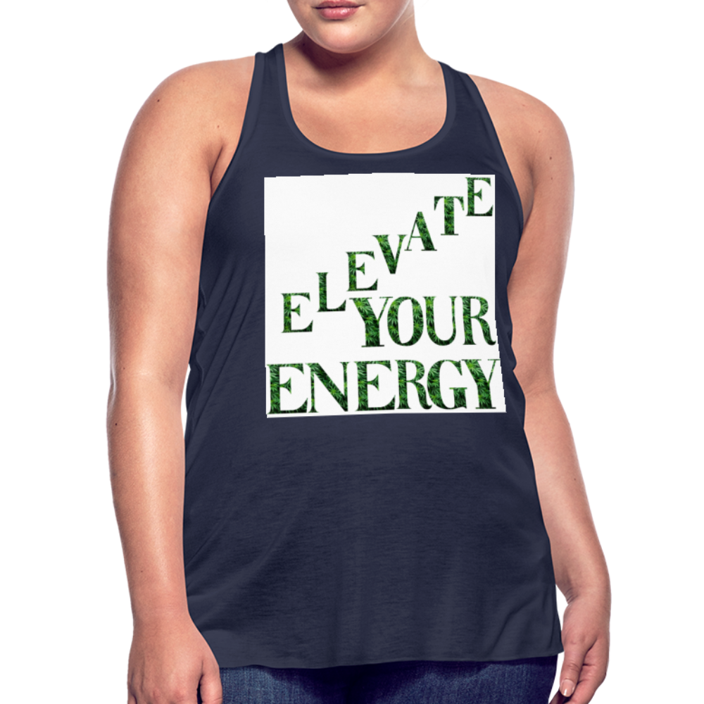 Women's Flowy Tank Top by Bella - navy