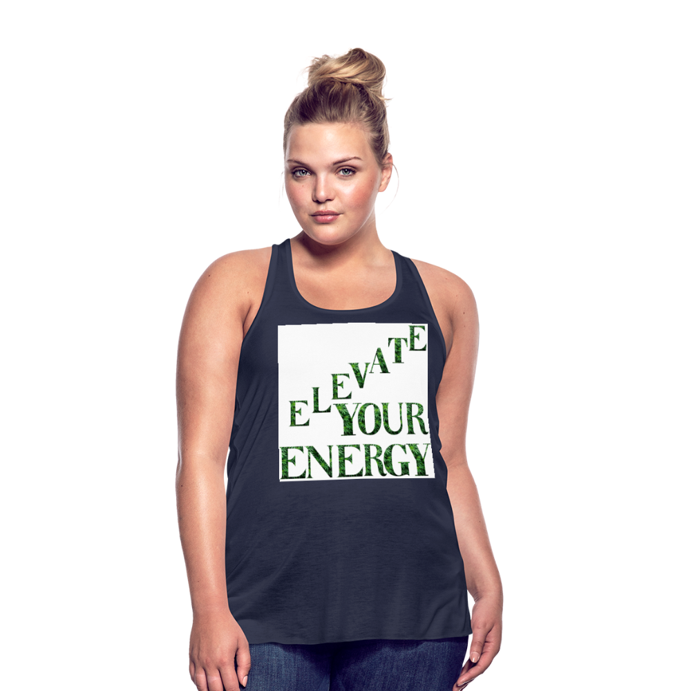 Women's Flowy Tank Top by Bella - navy