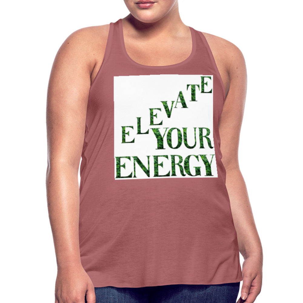 Women's Flowy Tank Top by Bella - mauve