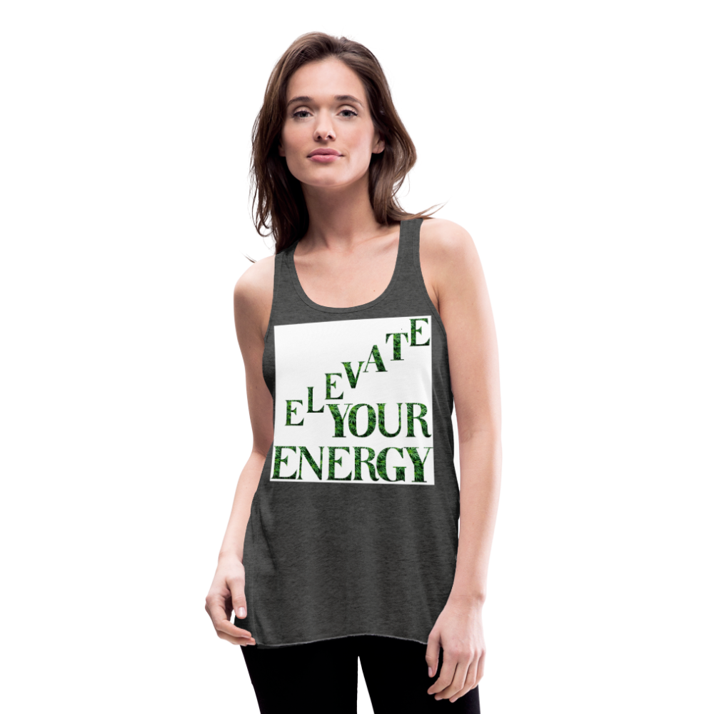 Women's Flowy Tank Top by Bella - deep heather