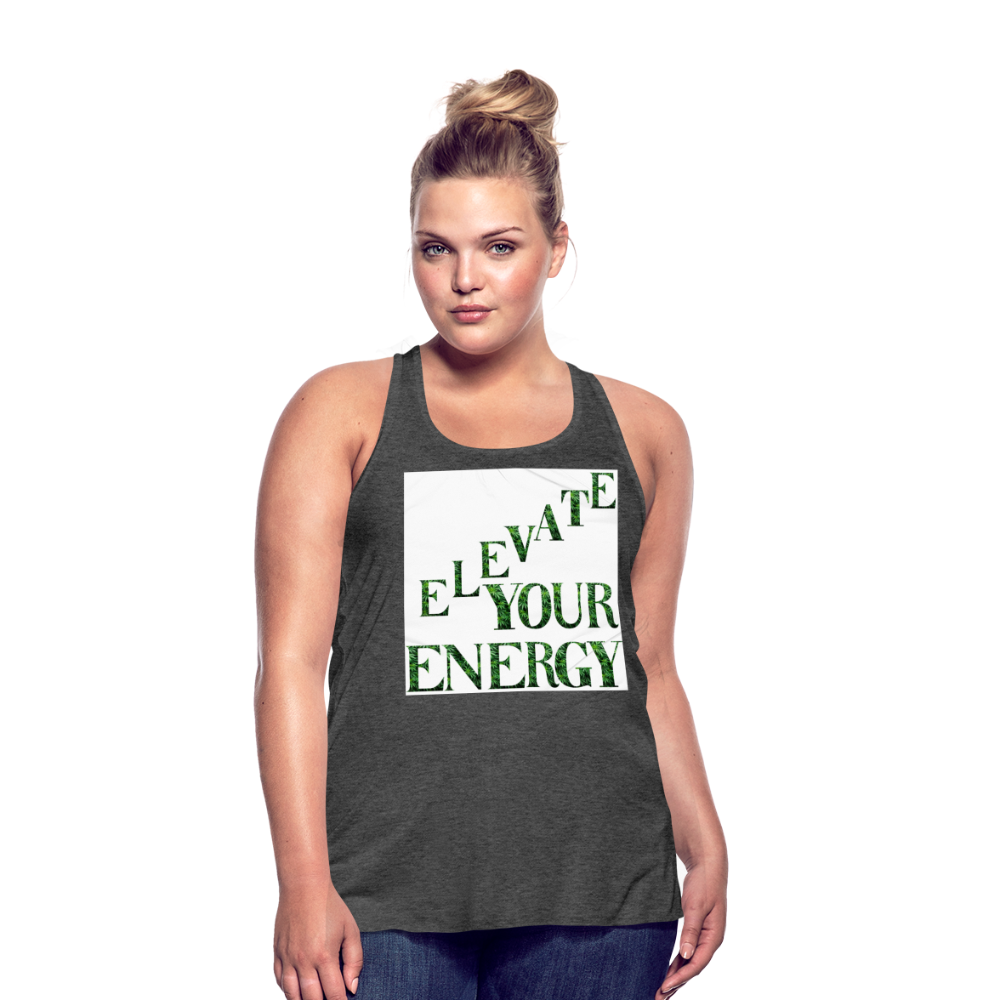 Women's Flowy Tank Top by Bella - deep heather