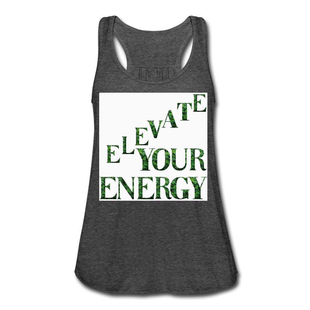 Women's Flowy Tank Top by Bella - deep heather