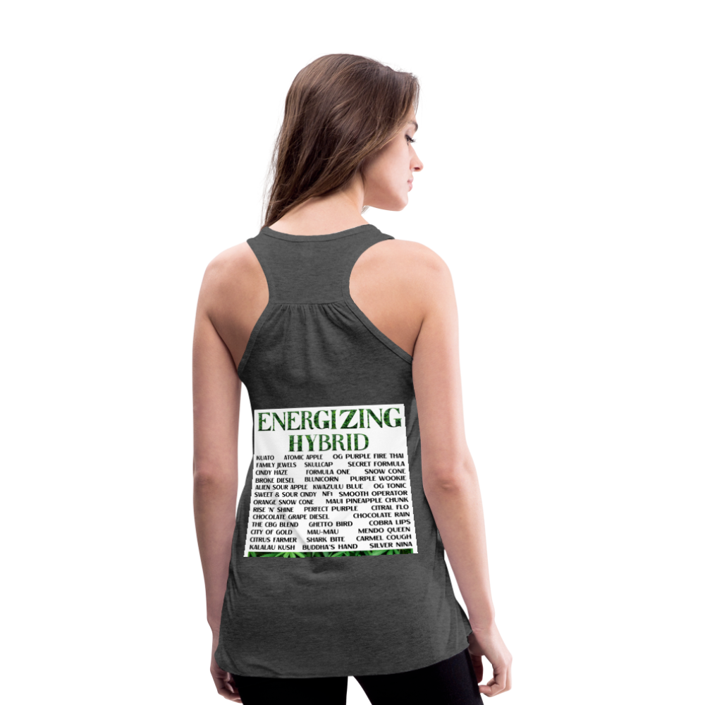 Women's Flowy Tank Top by Bella - deep heather