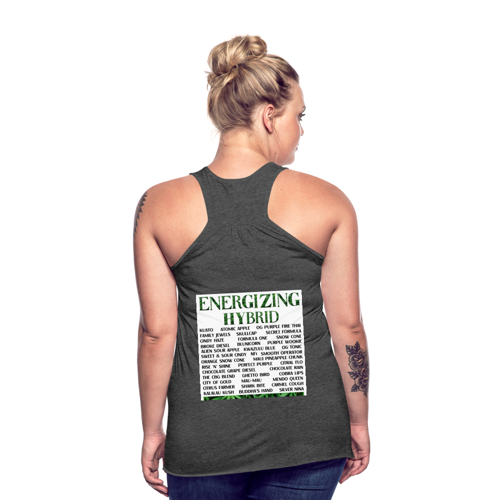 Women's Flowy Tank Top by Bella - deep heather