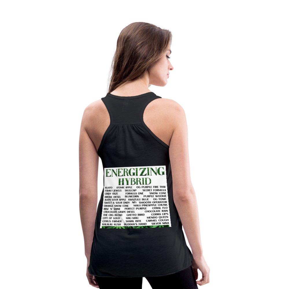 Women's Flowy Tank Top by Bella - black
